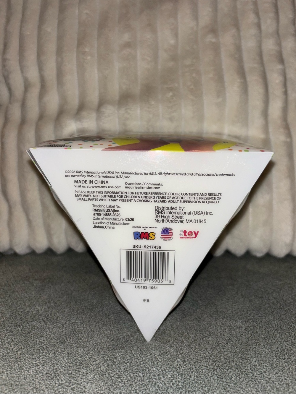 New Jumbo RMS SmushMart Rainbow Layer Cake - Picture 8 of 9